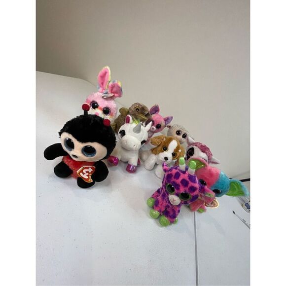 Ty Beanie Boos lot bundle LeeAnn, Izzy, Perry plus 7 more! - Picture 1 of 11